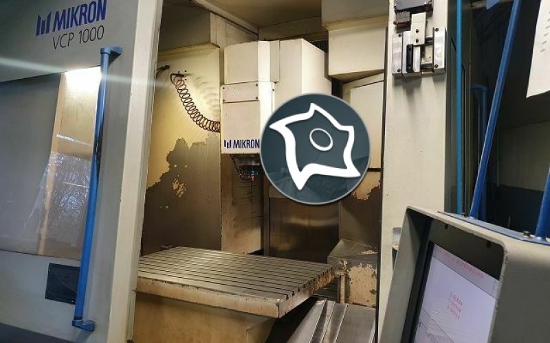 Вертикально-фрезерний верстат з ЧПУ Mikron VCP 1000