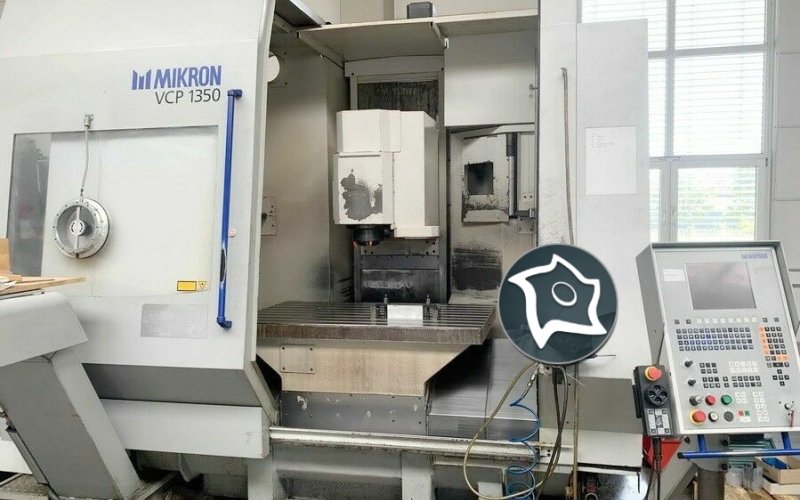 Вертикально-фрезерный станок с ЧПУ Mikron VCP 1350
