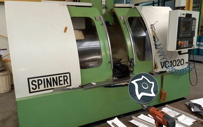 Вертикально-фрезерный станок с ЧПУ SPINNER VC 1020