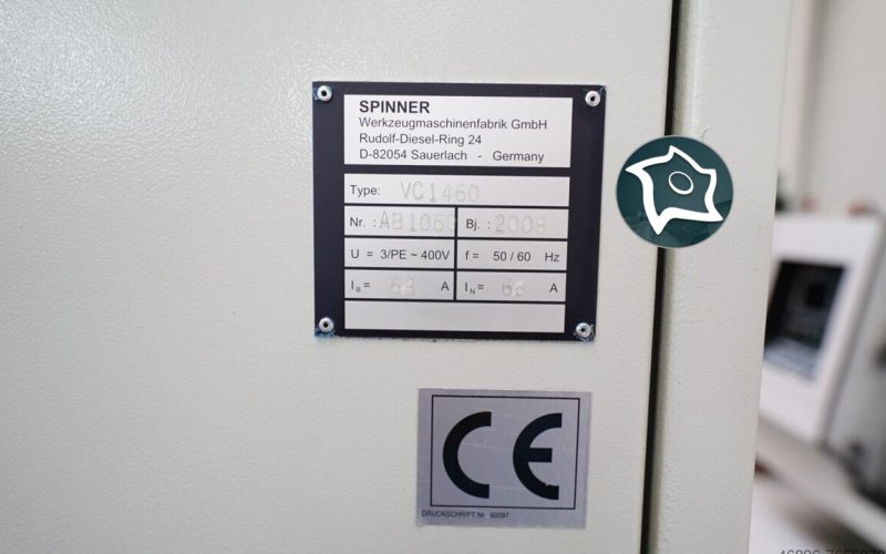 Вертикально-фрезерный станок с ЧПУ SPINNER VC 1460