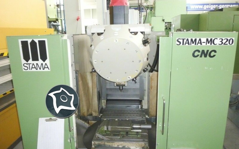 Вертикально-фрезерний верстат з ЧПУ STAMA MC 320