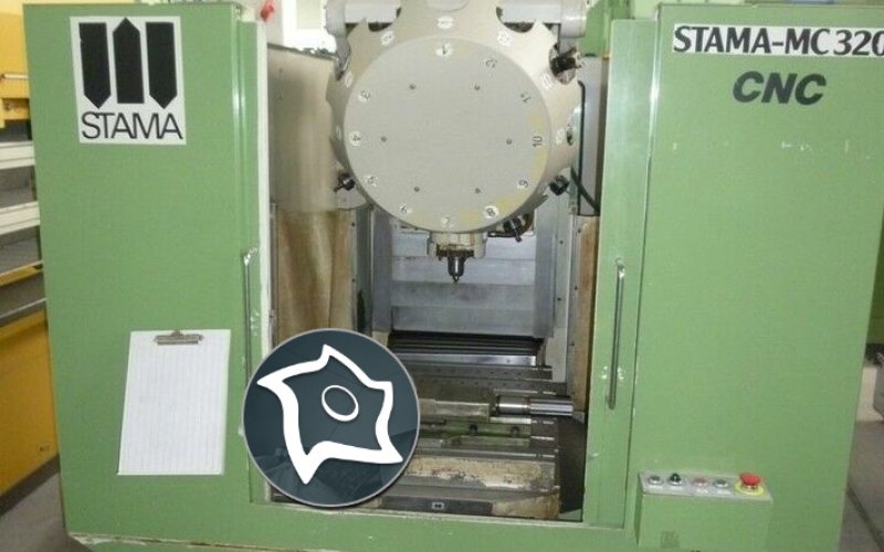 Вертикально-фрезерний верстат з ЧПУ STAMA MC 320