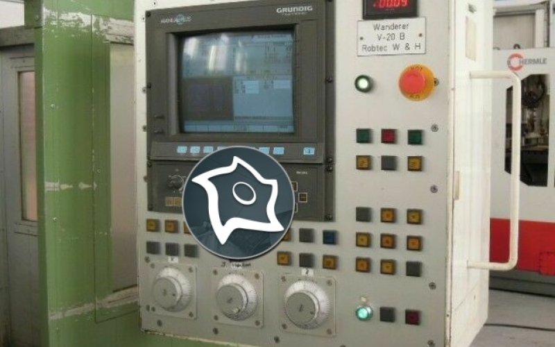 Вертикально-фрезерный станок с ЧПУ WANDERER VF 20-2