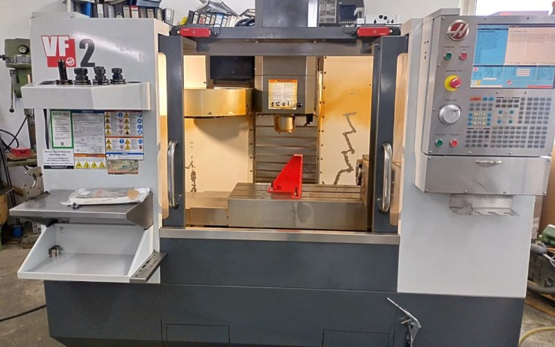 Вертикальный фрезерный обрабатывающий центр с ЧПУ + 4-я ось HAAS  VF-2 + HRT-160