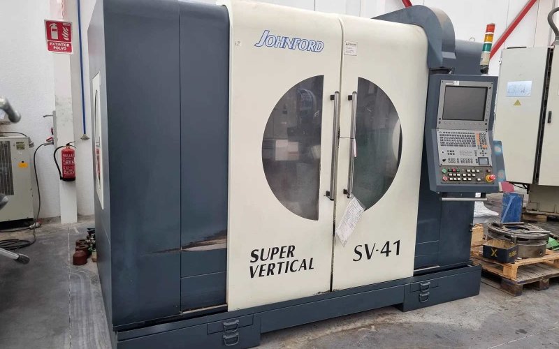 Вертикальний обробний центр з ЧПУ JOHNFORD SUPER VERTICAL SV 41 - 2007 р.