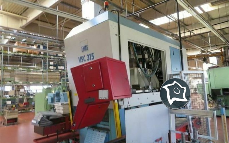 Вертикальный токарный станок с приводными инструментами EMAG VSC 315