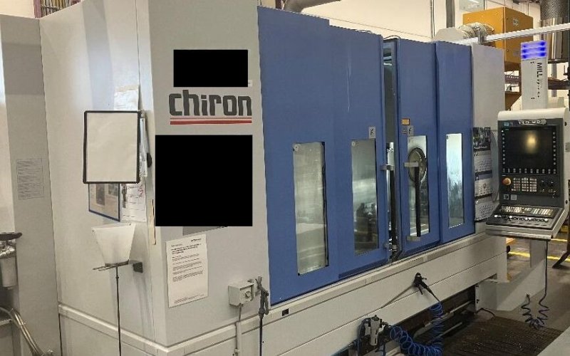 Високошвидкісний 5-осьовий обробний центр Chiron Mill 2000