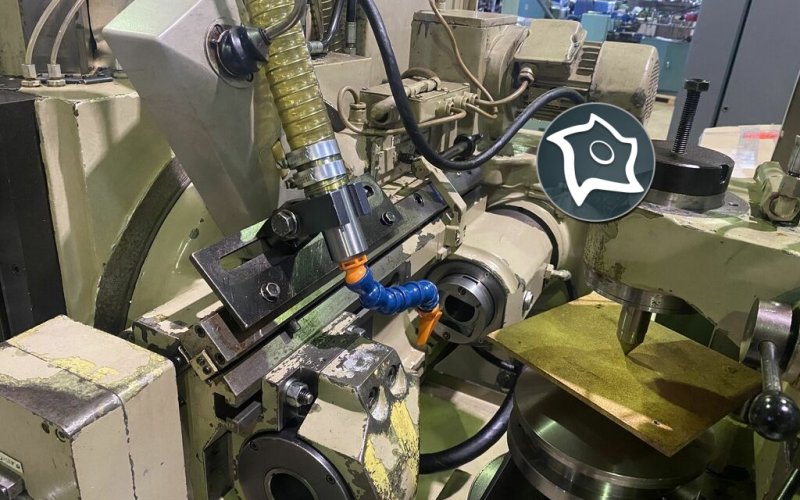 Зубофрезерний вертикальний верстат WMW MODUL ZFWZ 250-3