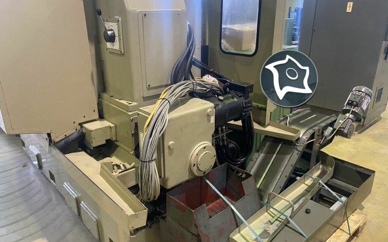 Зубофрезерний вертикальний верстат WMW MODUL ZFWZ 250-3