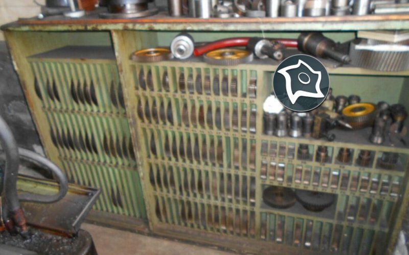 Зубофрезерний вертикальний верстат WMW MODUL ZFWZ 250 x 5