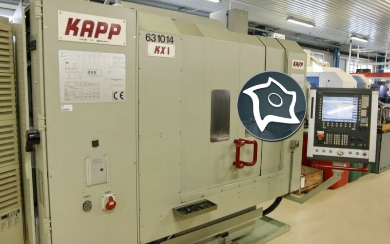 Зубошлифовальный станок с ЧПУ KAPP KX 1