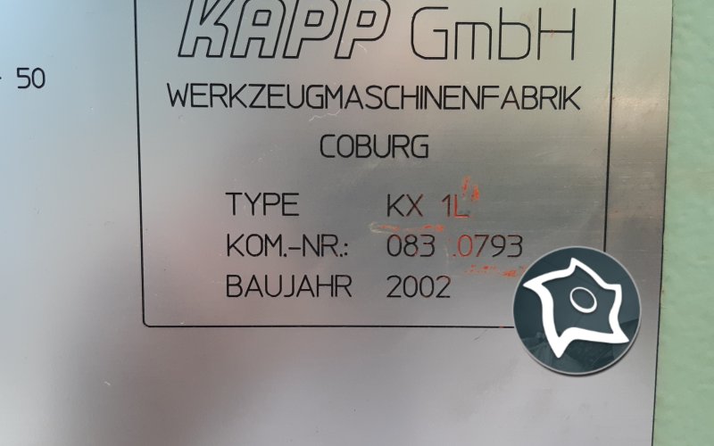 Зубошлифовальный станок с ЧПУ Kapp KX 1 L