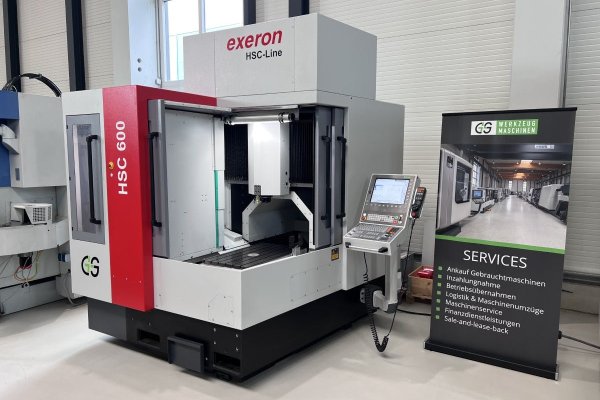 3-осевой вертикальный обрабатывающий центр EXERON HSC 600