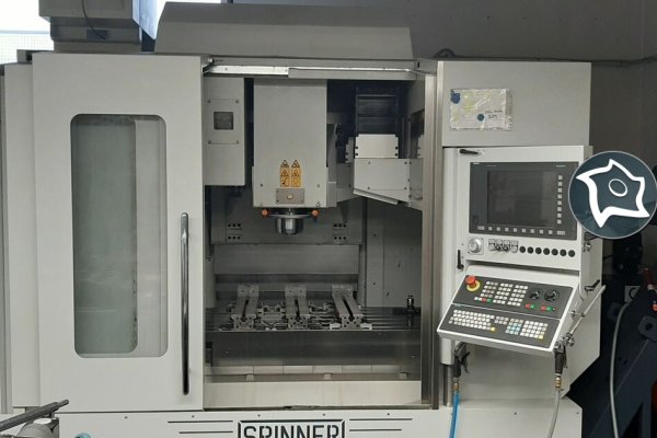 4-осьовий вертикально-фрезерний обробний центр із ЧПК Spinner VC 1150-10