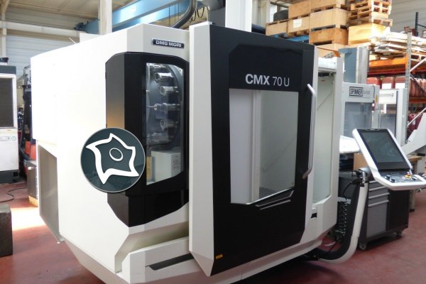 5-осевой фрезерный обрабатывающий центр с ЧПУ DMG CMX 70 U 