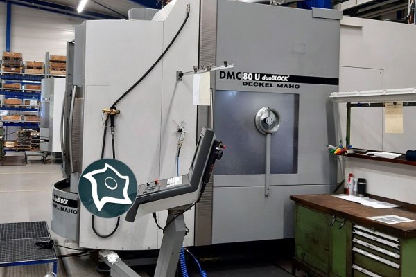 5-осевой фрезерный станок с ЧПУ DECKEL MAHO DMC 80 U duoBLOCK