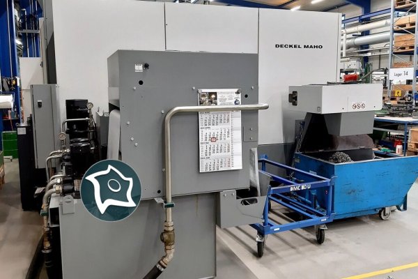 5-осевой фрезерный станок с ЧПУ DECKEL MAHO DMC 80 U duoBLOCK