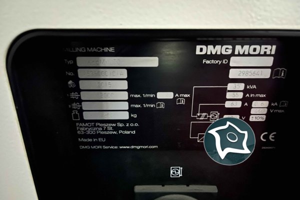 5-осевой фрезерный станок с ЧПУ DMG MORI ecoMill 70