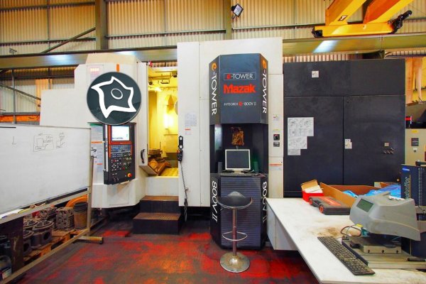 5-осьовий горизонтальний обробний центр Mazak Integrex E-800V II