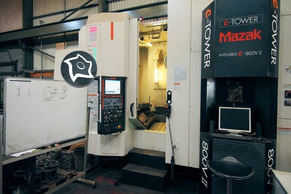 5-осьовий горизонтальний обробний центр Mazak Integrex E-800V II