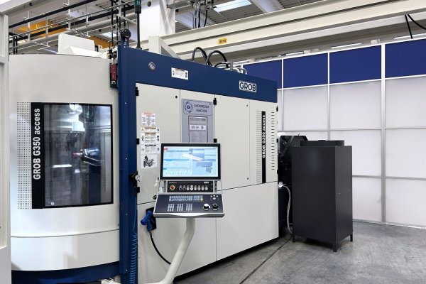 5-осевой горизонтальный обрабатывающий центр с ЧПУ GROB-WERKE G350 access-SERIE
