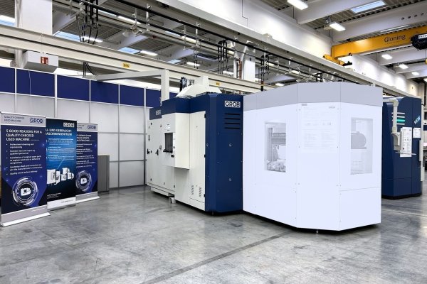 5-осьовий горизонтальний обробний центр з ЧПУ GROB-WERKE G350 access-SERIE