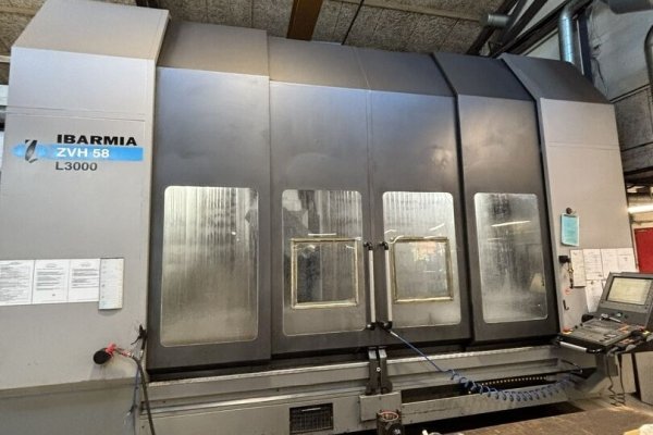 5-осьовий багатоцільовий обробний центр з ЧПУ IBARMIA ZVH 58 L3000