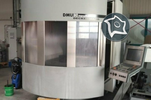5-осьовий обробний центр з ЧПУ Deckel Maho DMU 80 monoblock