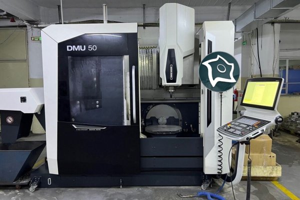 5-осьовий обробний центр з ЧПУ DMG DMU 50