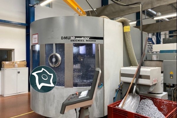 5-осевой обрабатывающий центр с ЧПУ DMG DMU 80 MONOBLOCK