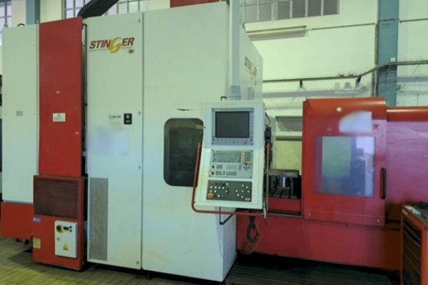5-осевой портальный обрабатывающий центр с ЧПУ 2008 FPT STINGER XL 