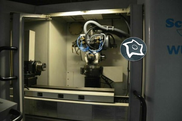 5-осевой шлифовальный станок с ЧПУ Schütte WU 405