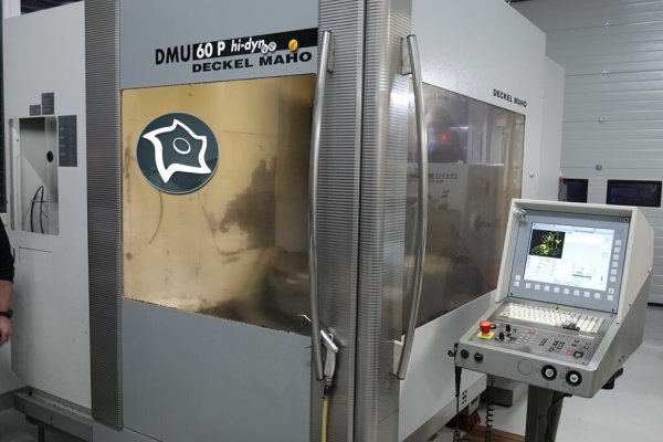 5-осевой универсальный обрабатывающий центр с ЧПУ DECKEL MAHO DMU 60 P hi-dyn