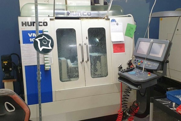 5-осьовий вертикальний обробний центр з ЧПУ HURCO VM 10 U