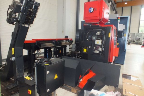 Автоматический дисковый отрезной станок с ЧПУ AMADA CM II 100 DG