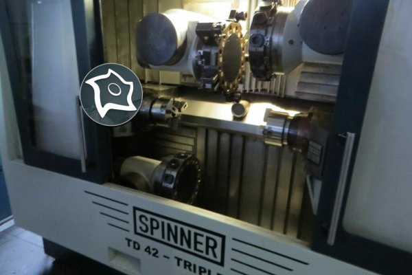 брабатывающий центр токарный с тремя револьверами SPINNER TD 42 Triplex
