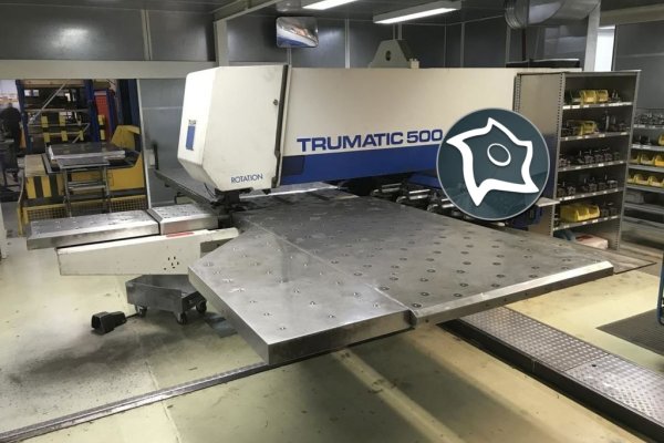 Діркопробивний прес з ЧПУ TRUMPF TC 500 R