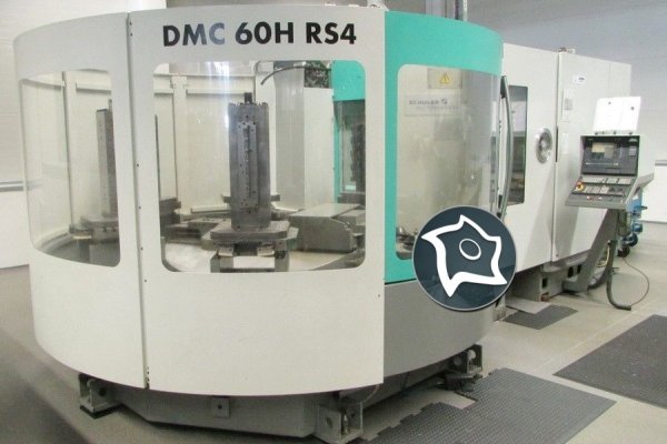 Фрезерний горизонтальний верстат з ЧПУ DMG DECKEL MAHO DMC 60 H RS4