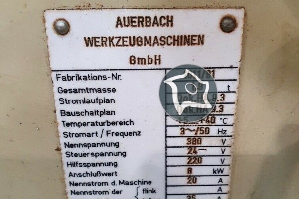Фрезерний механічний верстат AUERBACH WMW Fritz Heckert FUW 315/9