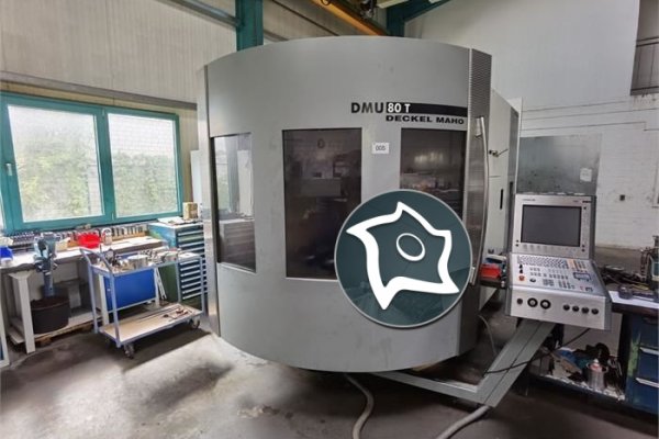 Фрезерный станок с ЧПУ универсальный DMG Deckel Maho DMU 80 T