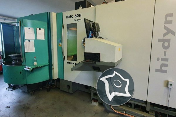 Горизонтально-фрезерный обрабатывающий центр с ЧПУ Deckel Maho DMC 60 H hi-dyn