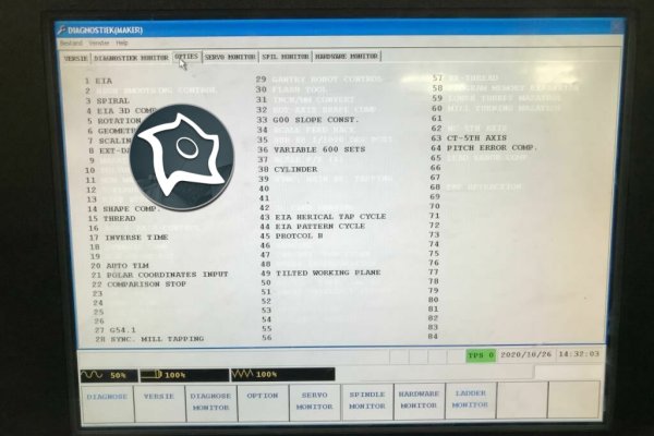 Горизонтально-фрезерный обрабатывающий центр с ЧПУ Mazak NEXUS HCN 5000 II