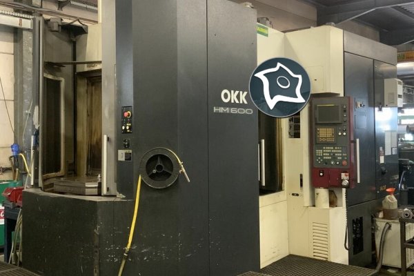 Горизонтально-фрезерний центр обробки з ЧПУ OKK HM 600