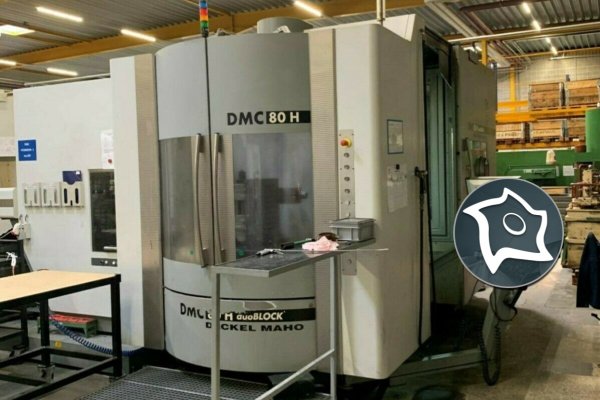 Горизонтально-фрезерний верстат з ЧПУ Deckel Maho DMC 80 H DuoBlock