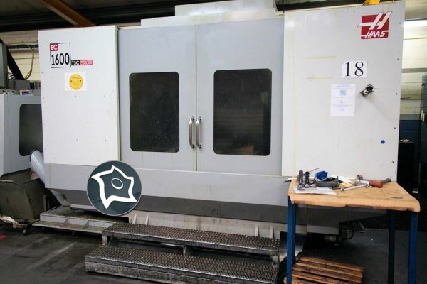 Горизонтально-фрезерний верстат з ЧПУ HAAS EC 1600-4X