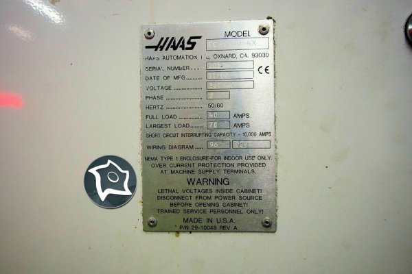 Горизонтально-фрезерный станок с ЧПУ HAAS EC 1600-4X