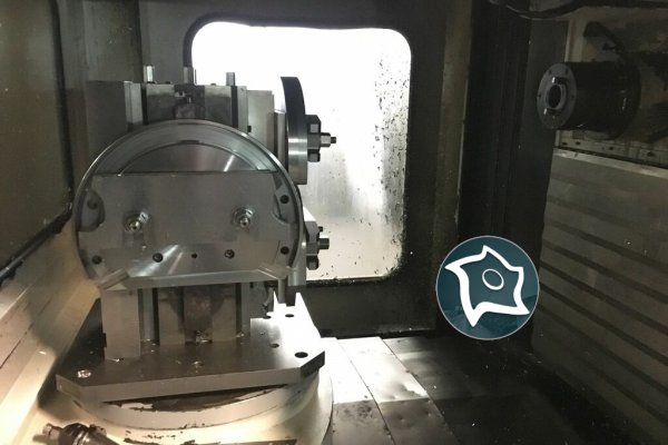 Горизонтально-фрезерный станок с ЧПУ HAAS HS 1