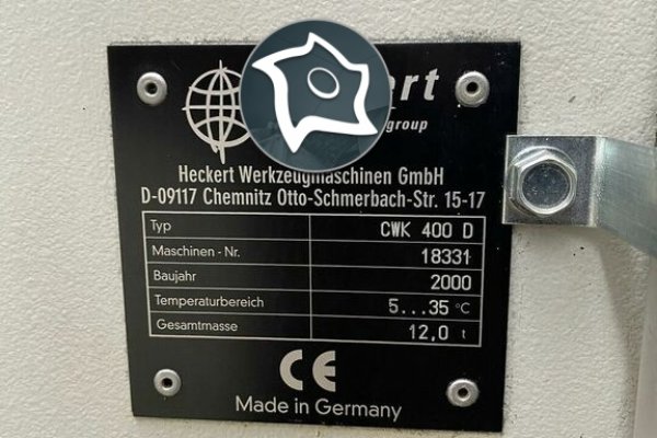 Горизонтально-фрезерний верстат з ЧПУ Heckert CWK 400 D