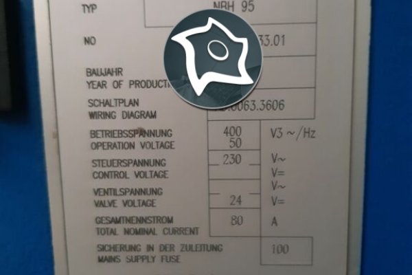 Горизонтально-фрезерний верстат з ЧПУ Hüller Hille NBH-95