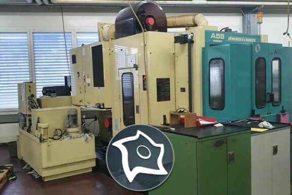 Горизонтально-фрезерний верстат з ЧПУ Makino A 55